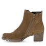 DAMES BOOTS+KORT LAARS-Bruin suède