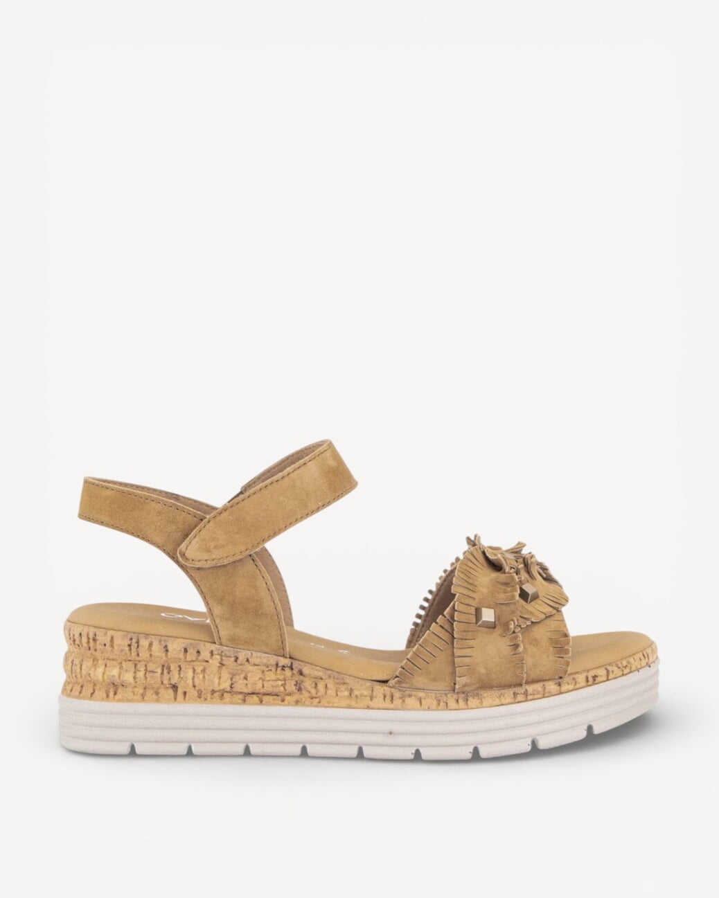 DAMES OPEN SCHOENEN-Bruin suède