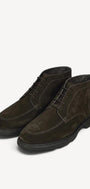 Heren boots-Bruin suède