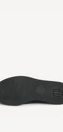 Heren veterschoenen-Blauw leer