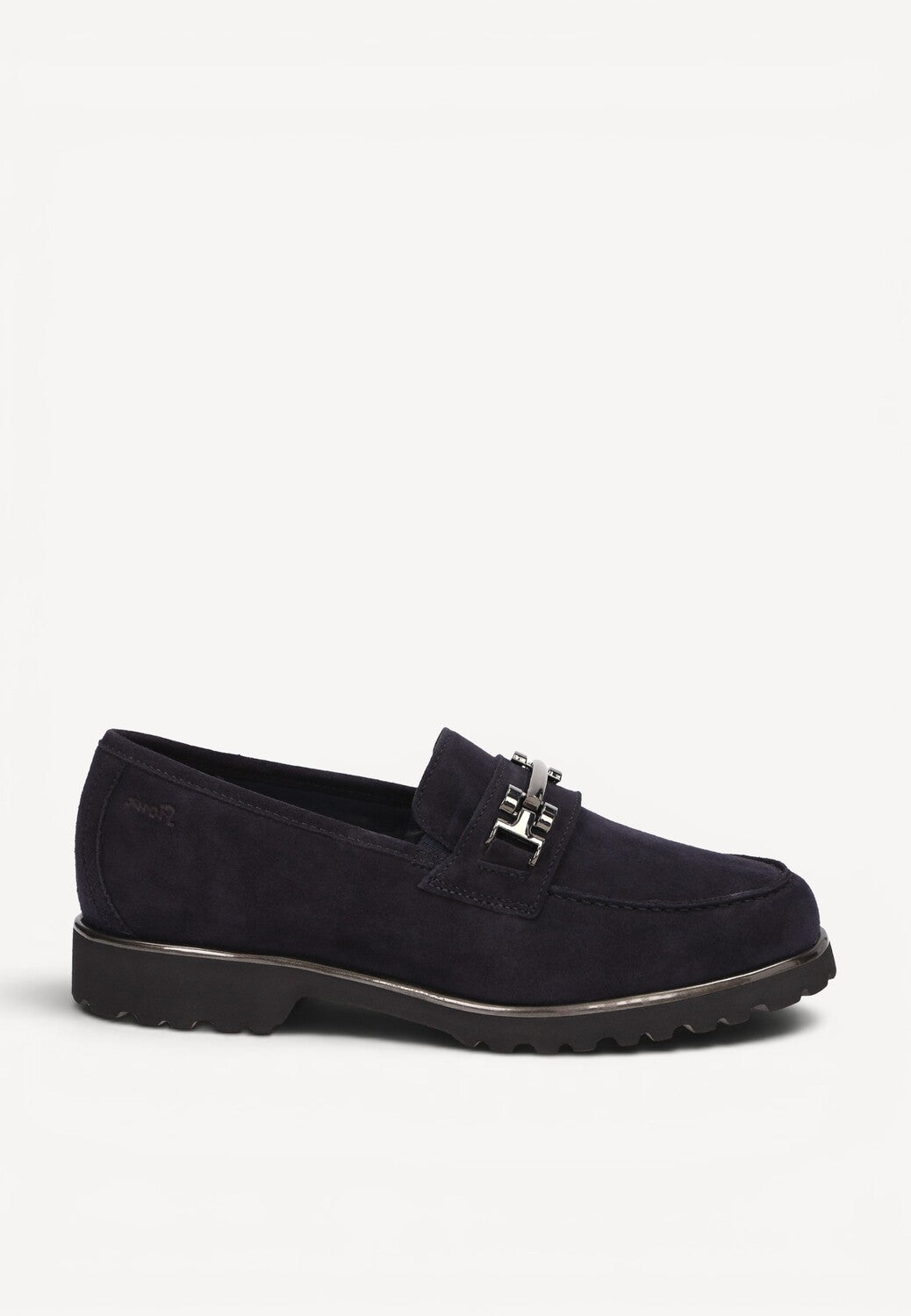 DAMES INSTAPSCHOENEN-Blauw suède/nubuck