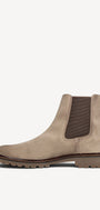 Heren boots-Beige suède/nubuck