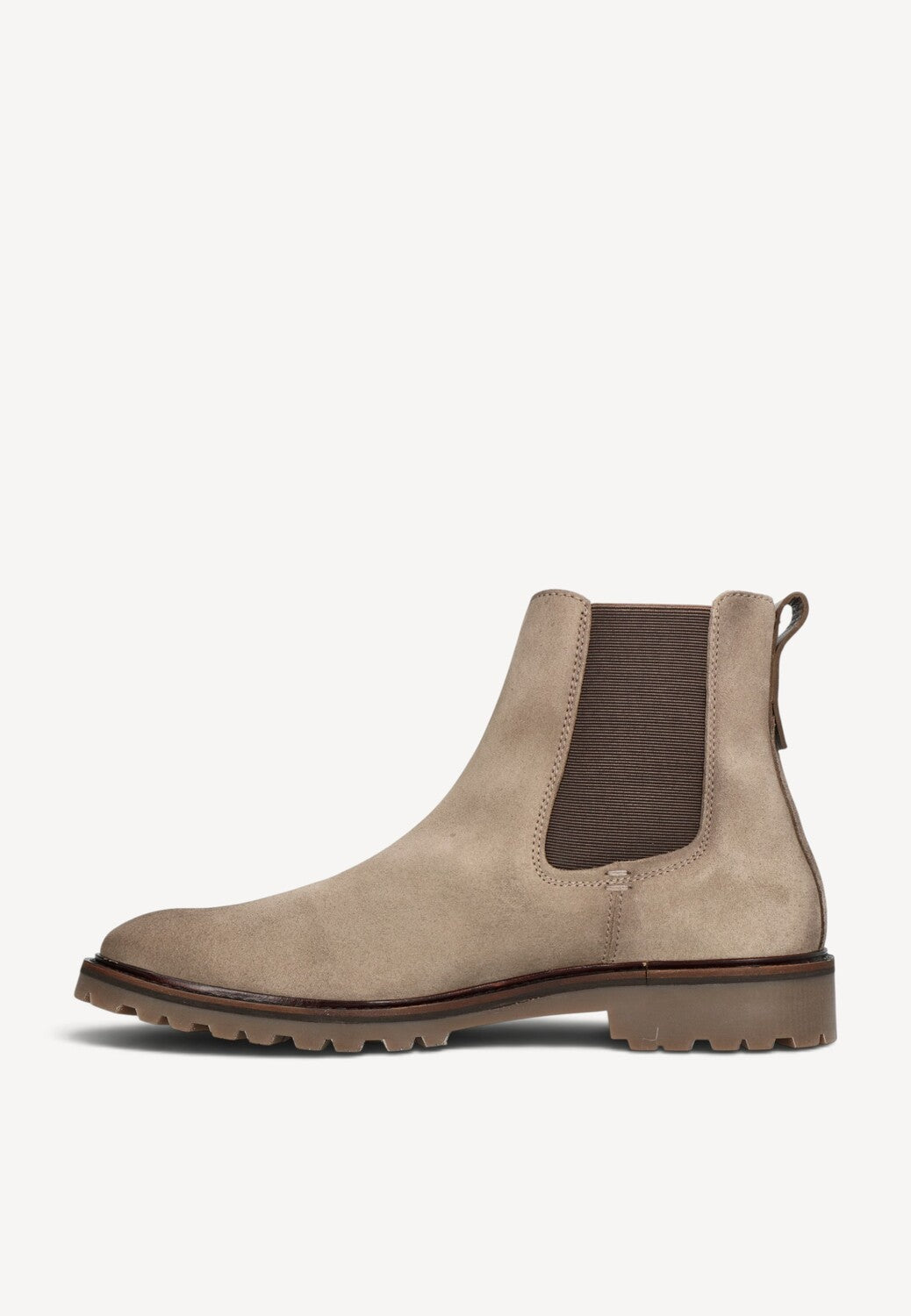 Heren boots-Beige suède/nubuck