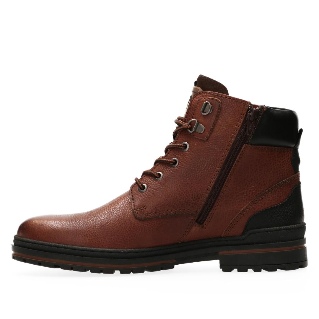 Heren boots-Bruin leer