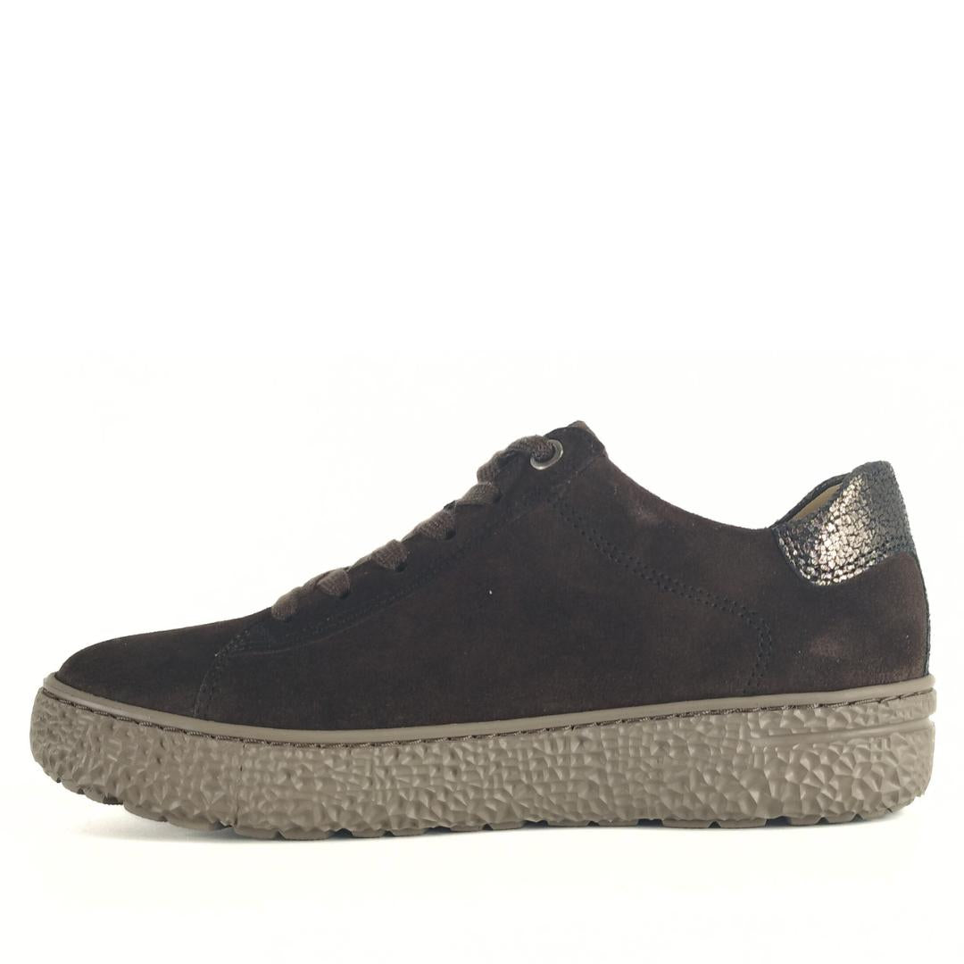 DAMES SPORTIEVE VETERSCHO-Bruin suède