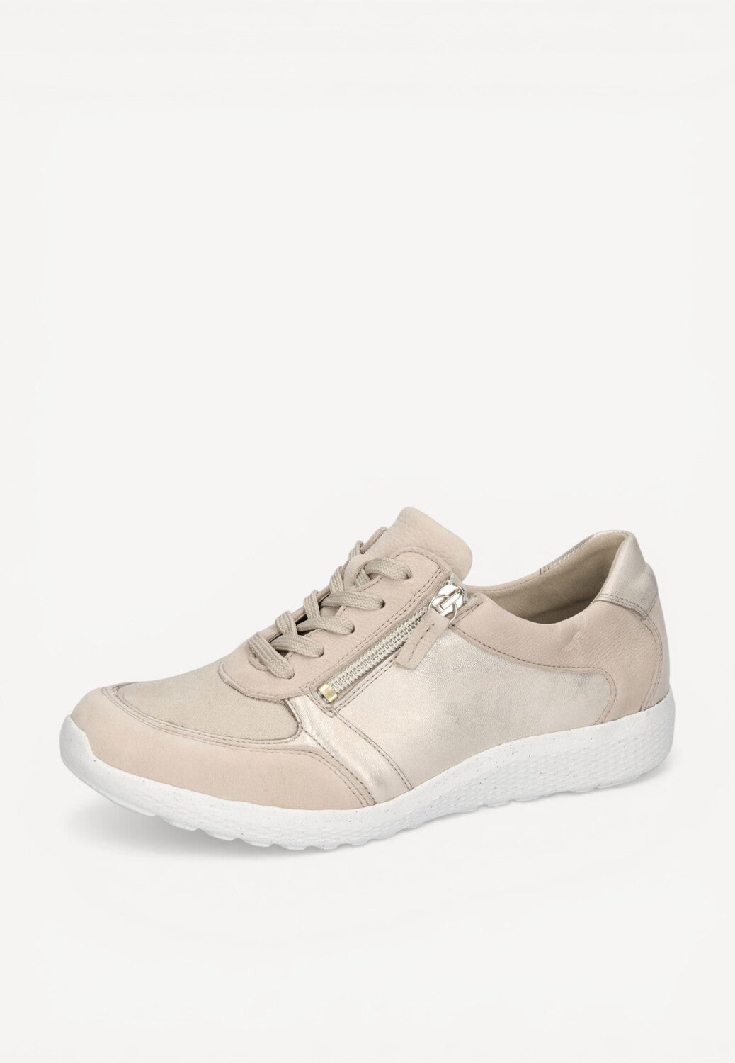 DAMES SPORTIEVE VETERSCHO-Beige suède/nubuck