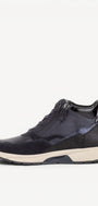 DAMES SPORTIEVE VETERSCHO-Blauw suède/nubuck