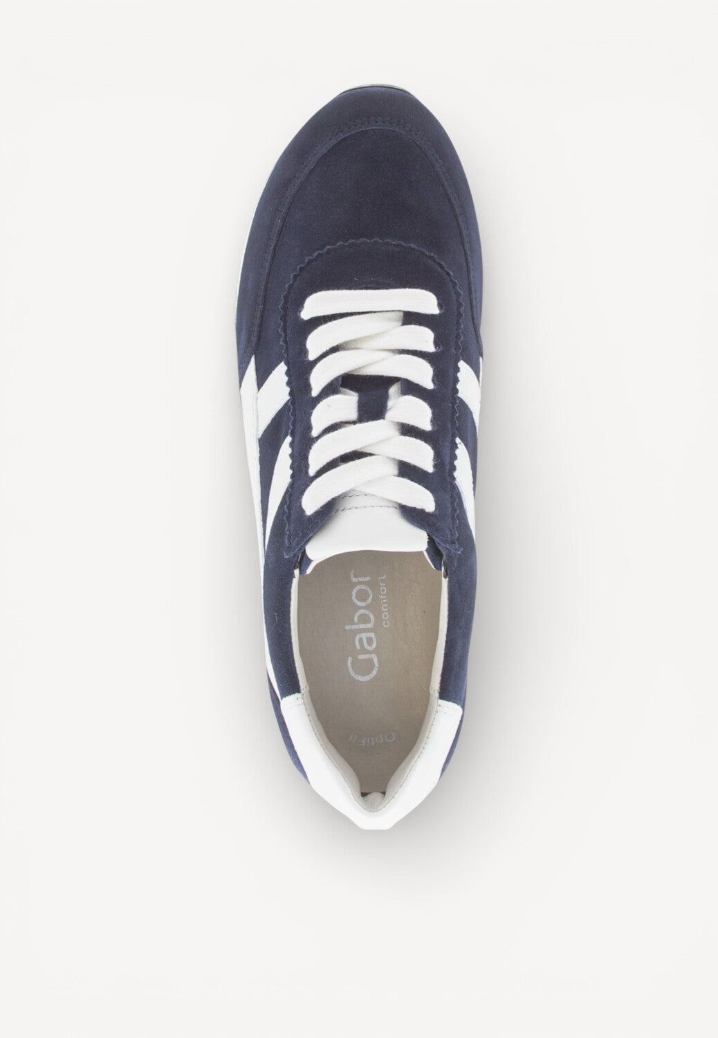 DAMES SPORTIEVE VETERSCHO-Blauw suède/nubuck