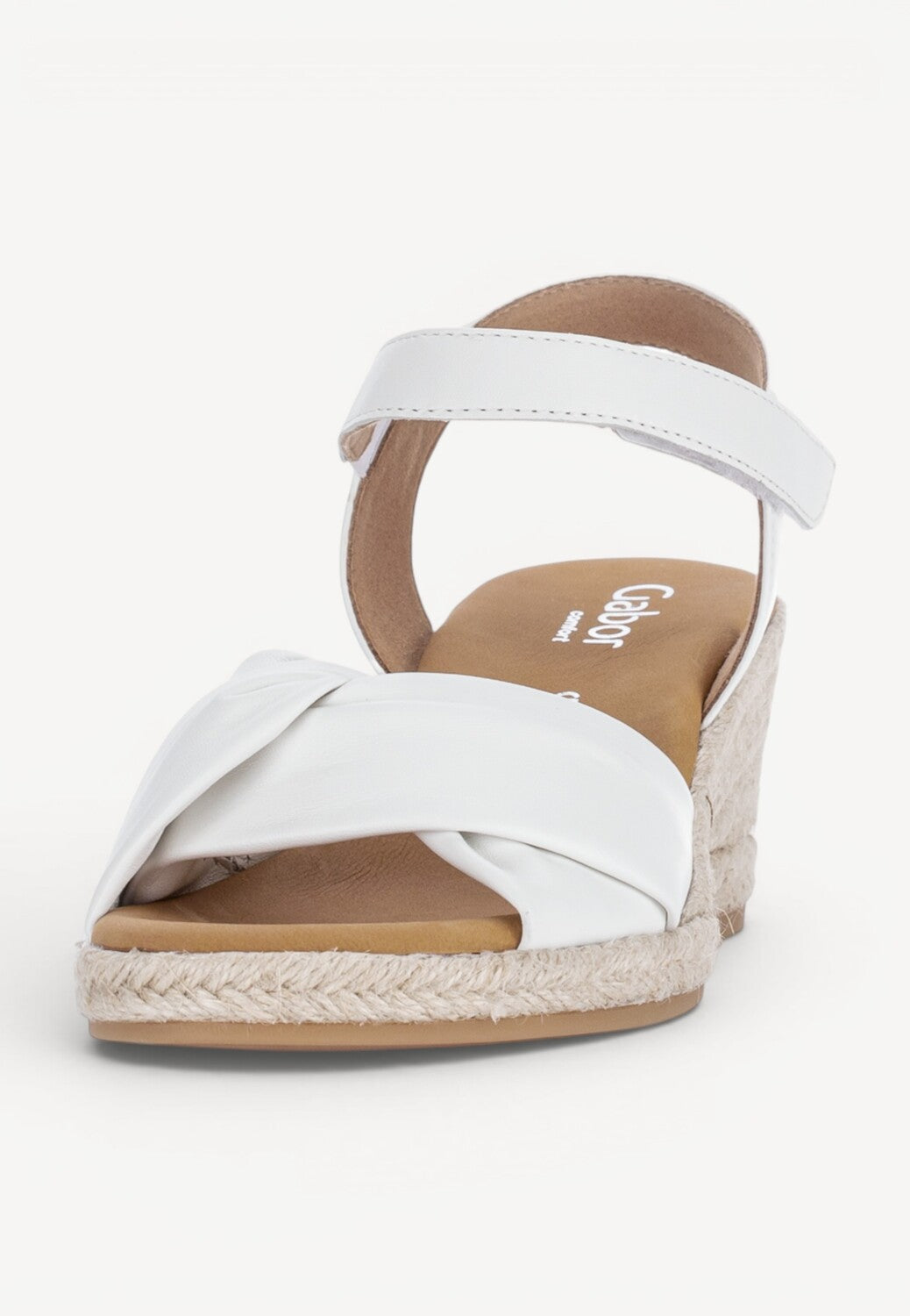 DAMES OPEN SCHOENEN-Wit leer