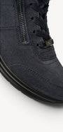 DAMES SPORTIEVE VETERSCHO-Blauw suède/nubuck