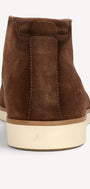 Heren boots-Bruin suède