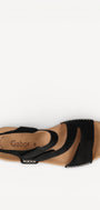 DAMES OPEN SCHOENEN-Zwart suède