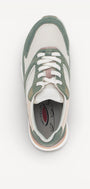 DAMES SPORTIEVE VETERSCHO-Groen suède/nubuck