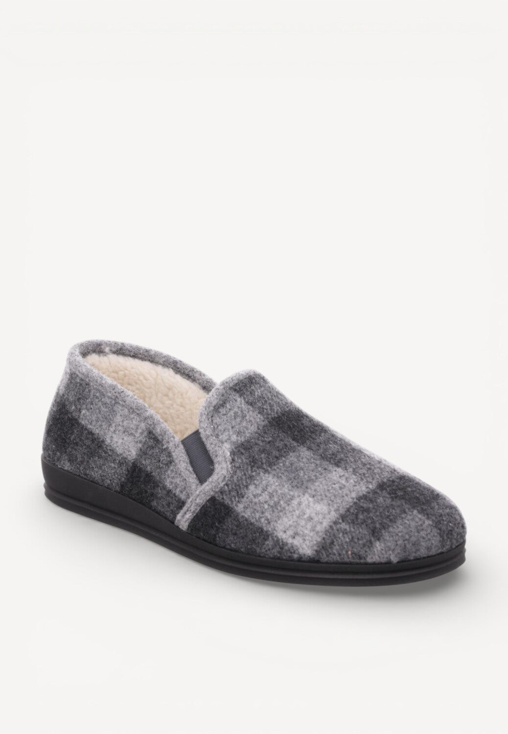 Heren dichte pantoffels-Grijs diversen