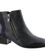 DAMES BOOTS+KORT LAARS-Blauw leer