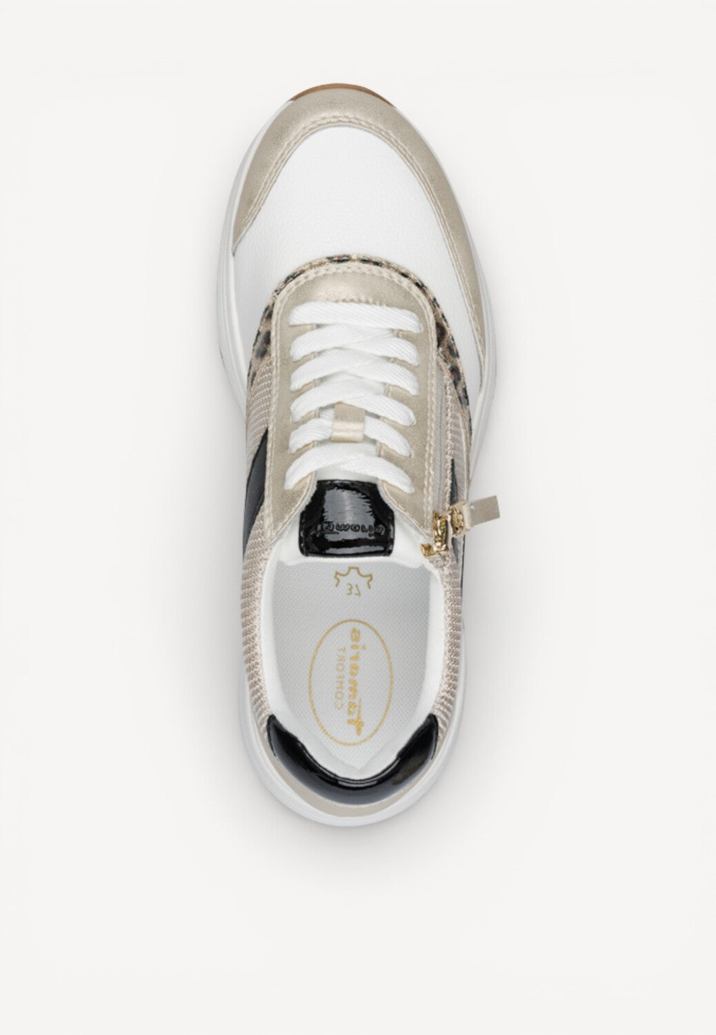 DAMES SPORTIEVE VETERSCHO-Beige combi kleur