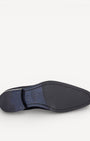 Heren veterschoenen-Blauw suède/nubuck