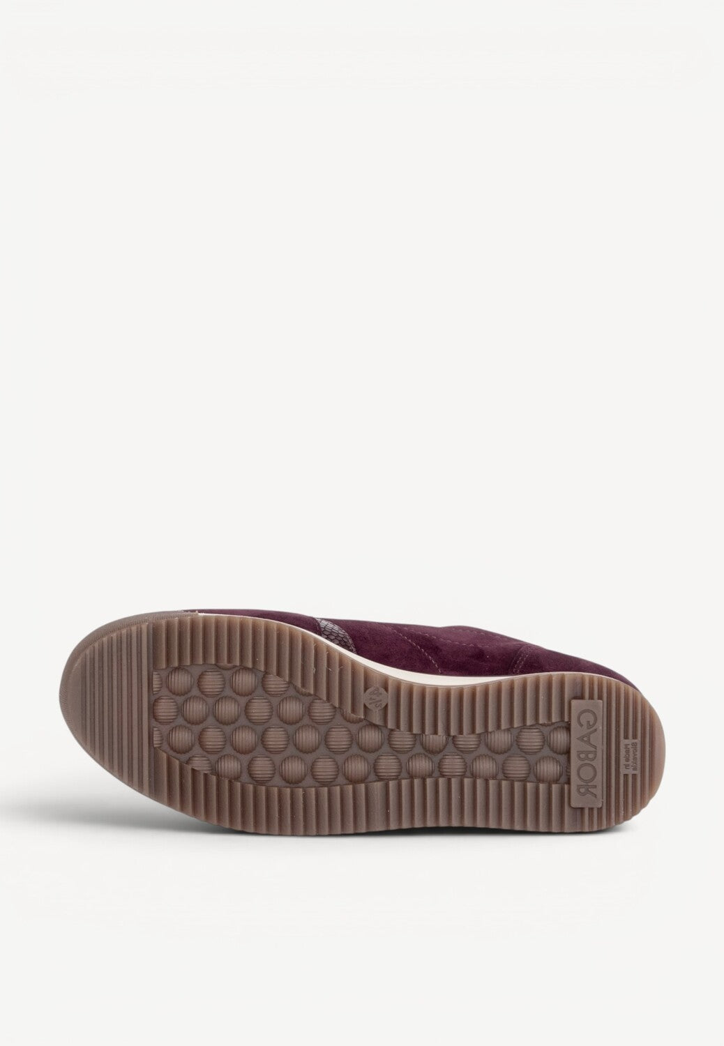 DAMES SPORTIEVE VETERSCHO-Rood suède/nubuck