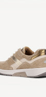 DAMES SPORTIEVE VETERSCHO-Beige suède/nubuck