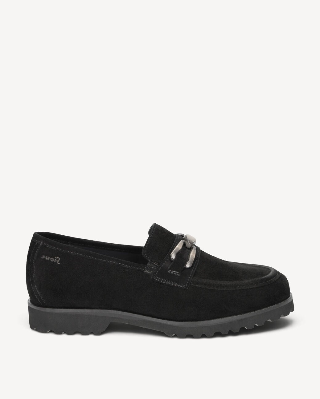 DAMES INSTAPSCHOENEN-Zwart suède
