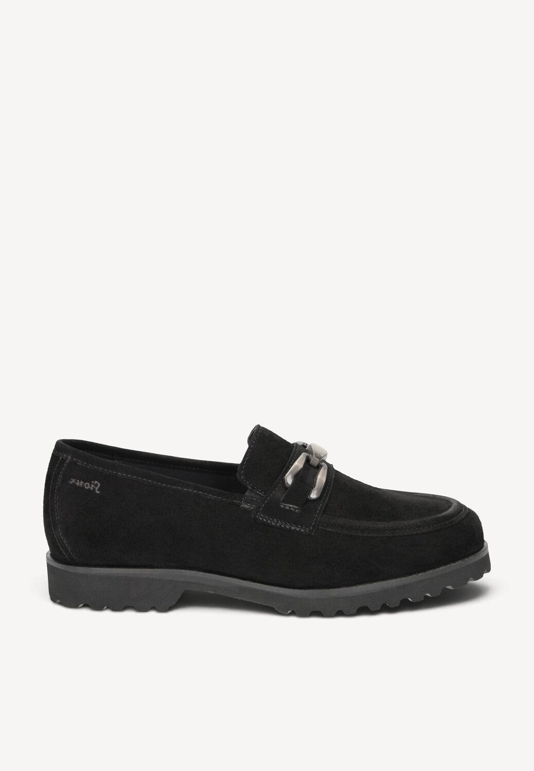 DAMES INSTAPSCHOENEN-Zwart suède