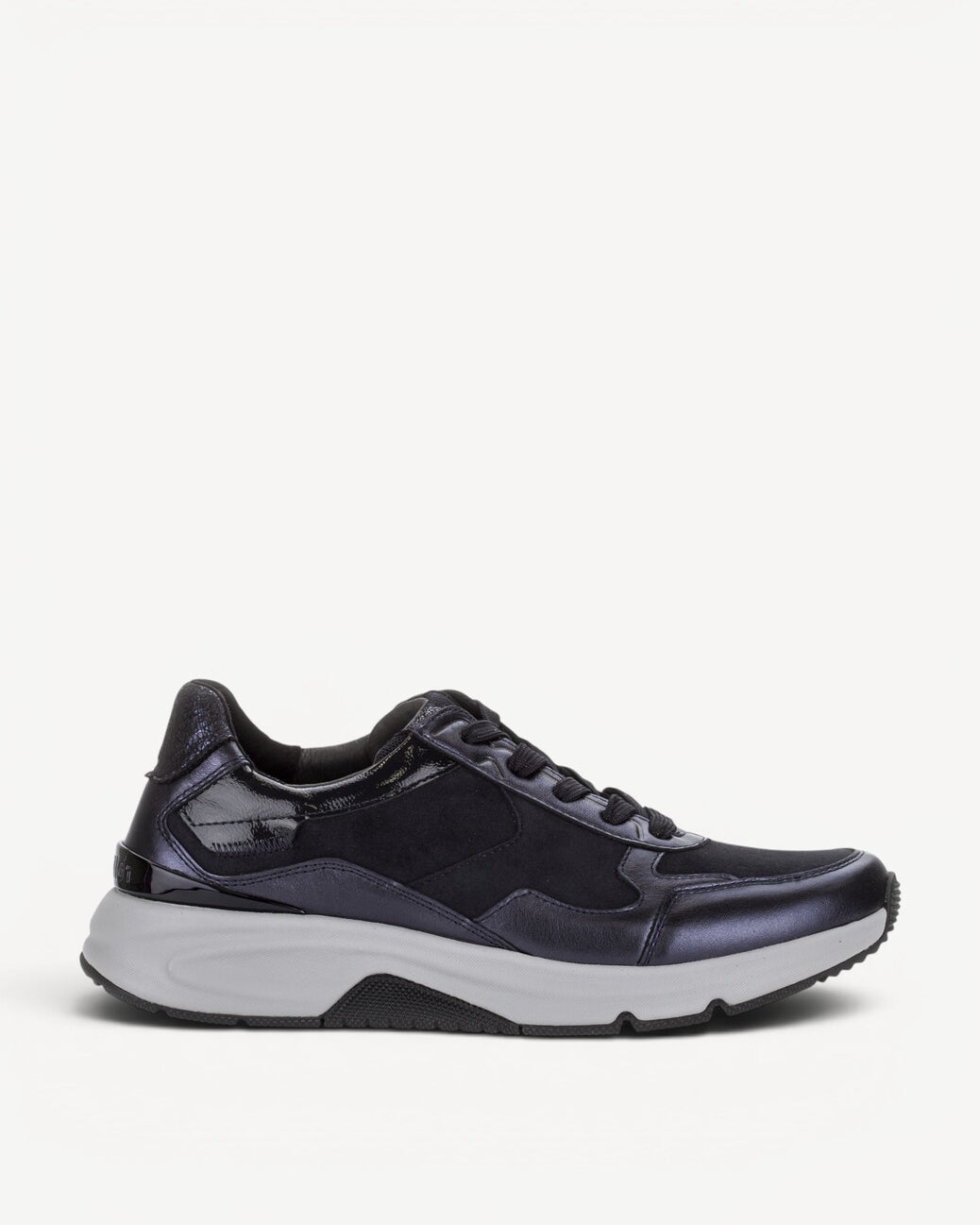 DAMES SPORTIEVE VETERSCHO-Blauw leer