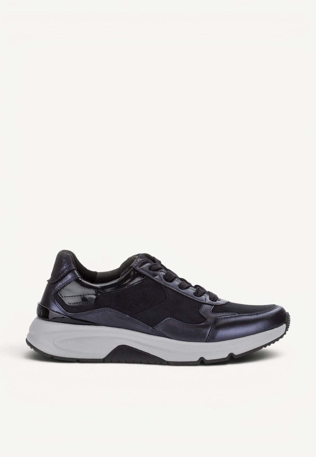 DAMES SPORTIEVE VETERSCHO-Blauw leer