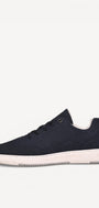 Heren veterschoenen-Blauw suède/nubuck