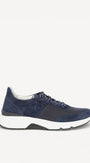 DAMES SPORTIEVE VETERSCHO-Blauw suède/nubuck