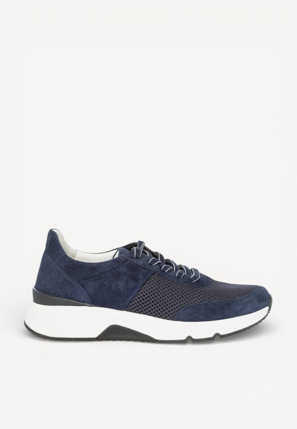 DAMES SPORTIEVE VETERSCHO-Blauw suède/nubuck