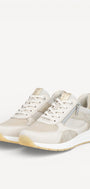 DAMES SPORTIEVE VETERSCHO-Beige leer