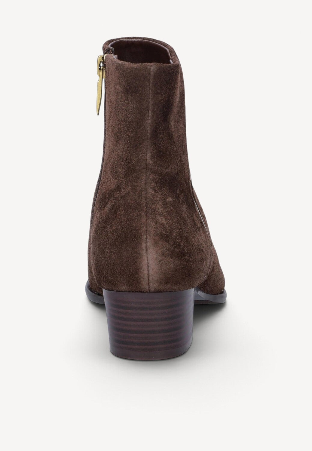 DAMES BOOTS+KORT LAARS-Bruin suède