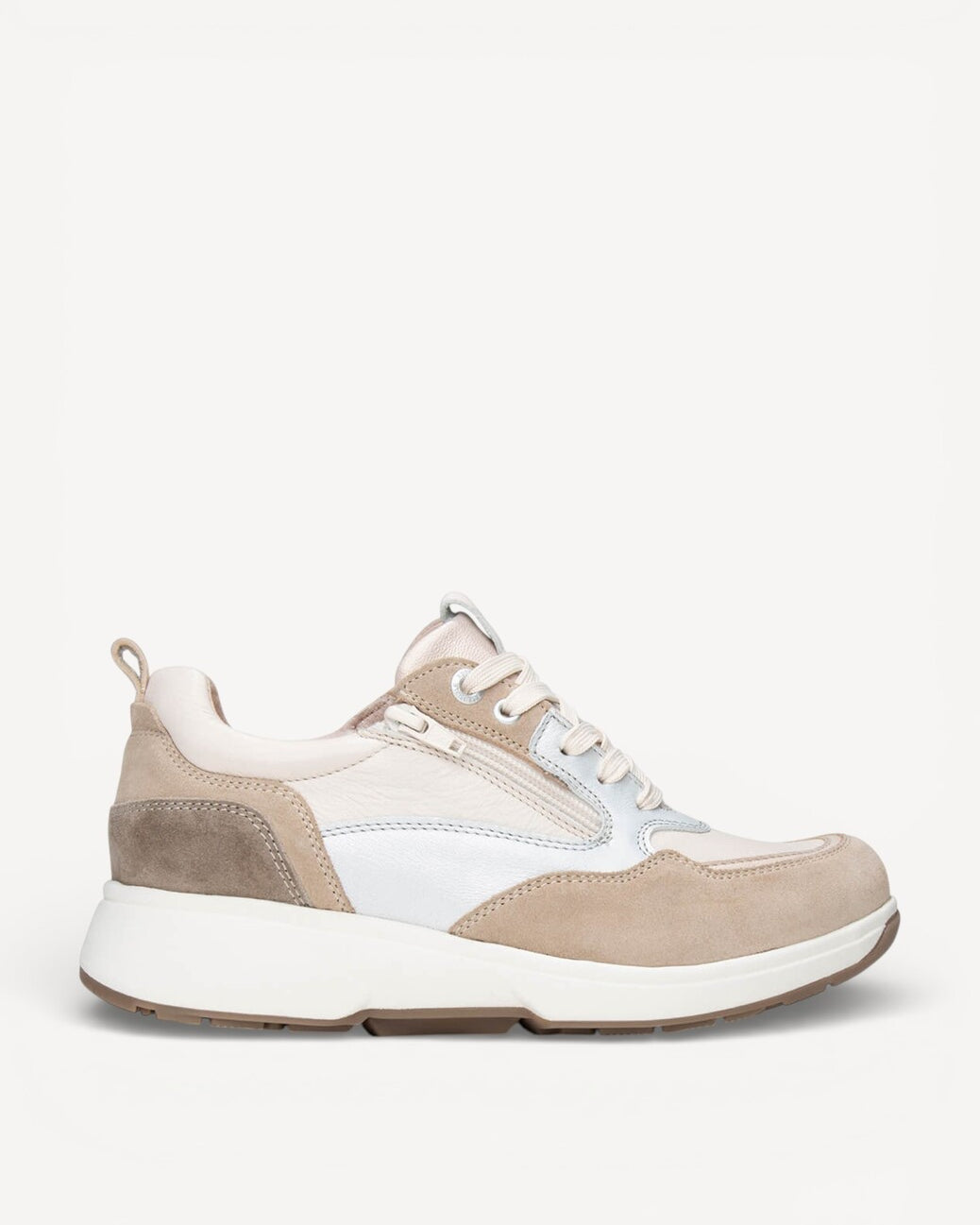 DAMES SPORTIEVE VETERSCHO-Beige combi kleur