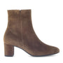 DAMES BOOTS+KORT LAARS-Bruin suède
