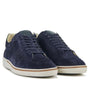 Heren veterschoenen-Blauw suède/nubuck