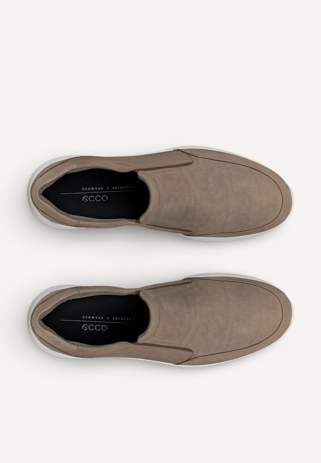 Heren instapper-Beige suède/nubuck