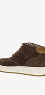 Heren boots-Bruin suède