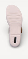 DAMES OPEN SCHOENEN-Beige suède/nubuck