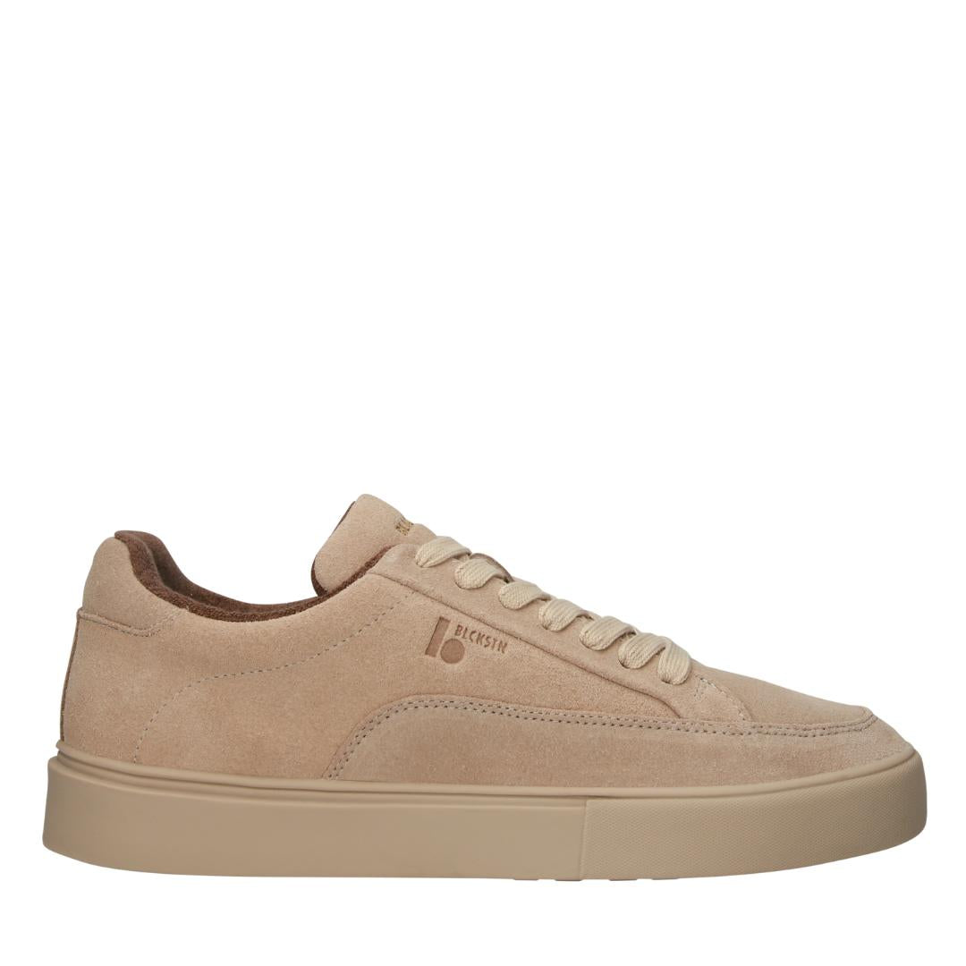 Heren veterschoenen-Beige suède/nubuck