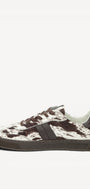 DAMES SPORTIEVE VETERSCHO-Bruin combi kleur
