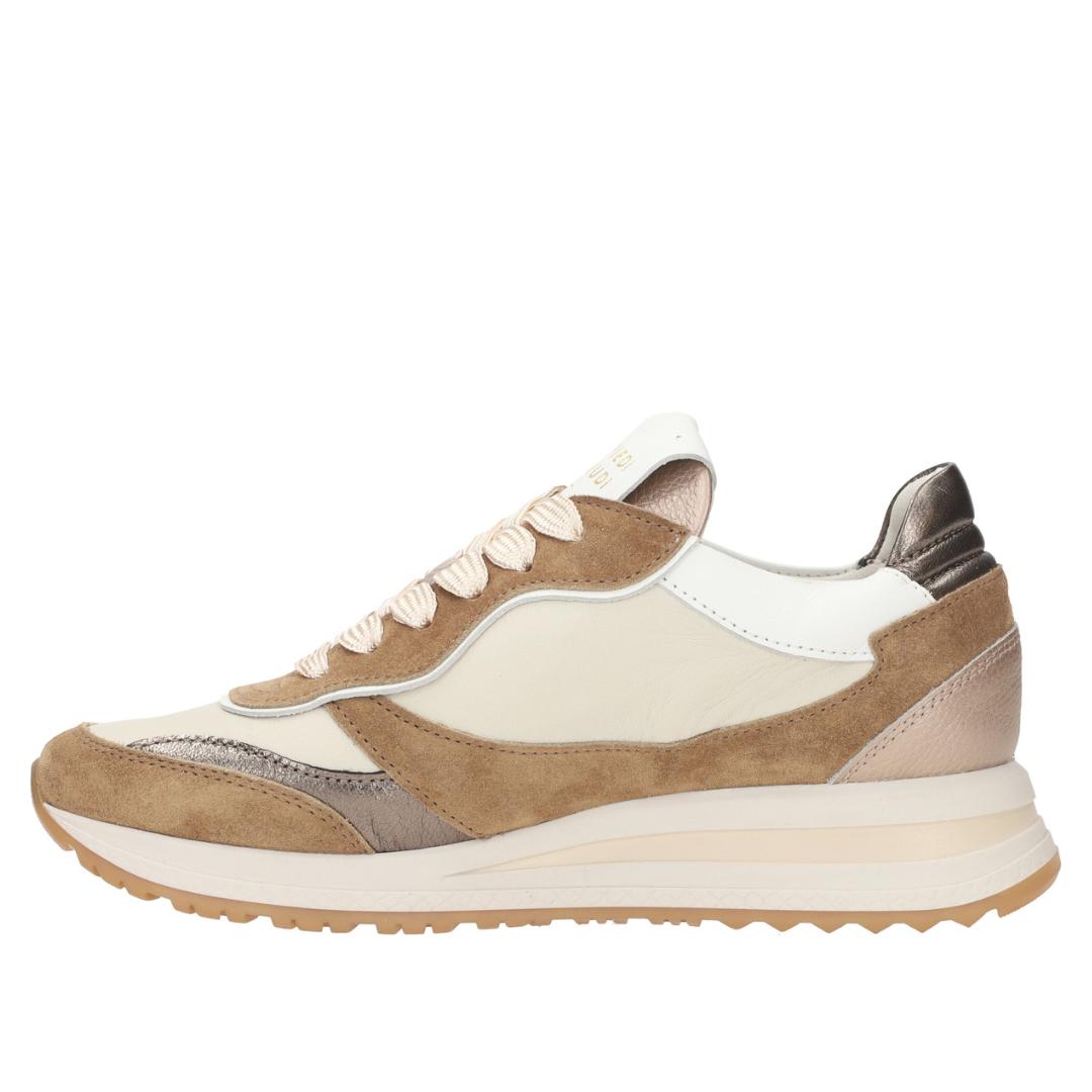 DAMES SPORTIEVE VETERSCHO-Bruin combi kleur