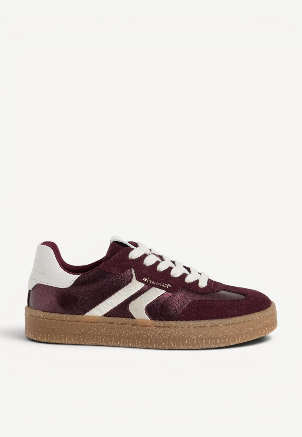 DAMES SPORTIEVE VETERSCHO-Rood suède/nubuck