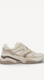DAMES SPORTIEVE VETERSCHO-Beige combi kleur
