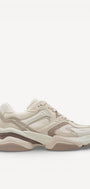 DAMES SPORTIEVE VETERSCHO-Beige combi kleur