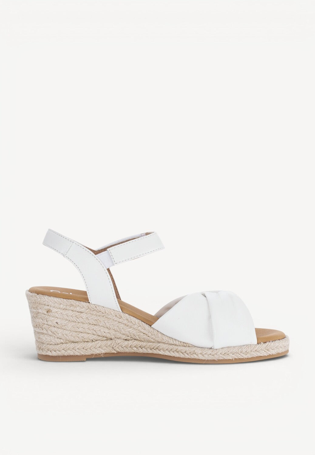 DAMES OPEN SCHOENEN-Wit leer