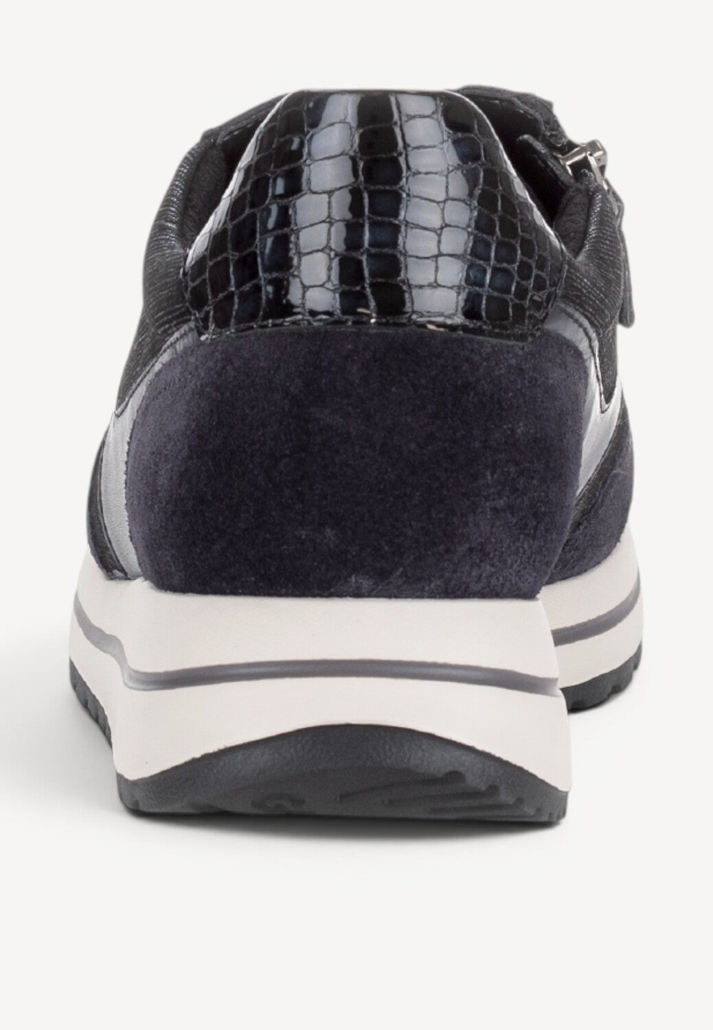 DAMES SPORTIEVE VETERSCHO-Blauw suède/nubuck