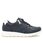 DAMES SPORTIEVE VETERSCHO-Blauw leer