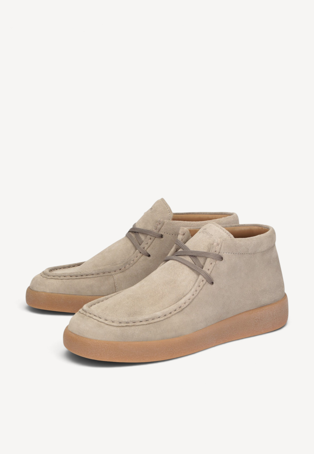 DAMES SPORTIEVE VETERSCHO-Beige suède/nubuck