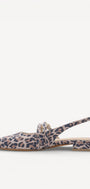 MUIL +SLINGBACK-Bruin combi kleur
