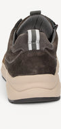 Heren veterschoenen-Grijs combi kleur